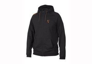 Fox collection Black / Orange LW hoodie - XL