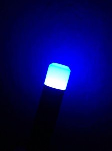 Holdcarp automatické svetlo na bójku modré