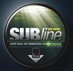 Korda Silon Subline Green 10lb / 0.30mm 1000m