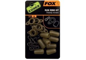 Fox Edges Standard Run ring kit trans khaki  x 8