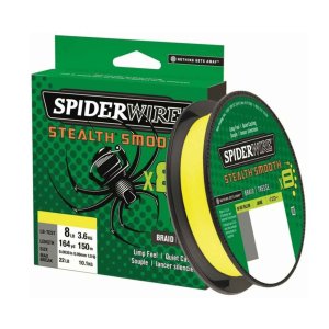 Spiderwire Šnúra Stealth Smooth x8 0,06mm 150m Žltá