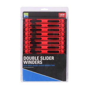 Preston Double Slider winder 18cm red in Box