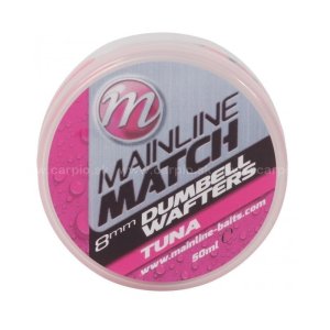 Mainline Match Dumbell Wafters 6mm Pink - Tuna
