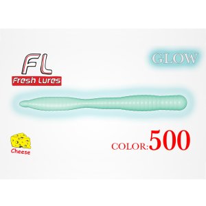 Fresh Lures FlatWorm 3,1" 8cm 1,65gr #500 Fluorescenčná