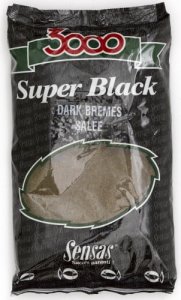 Sensas 3000 Super Black Dark Bremes Salty Pleskac 1kg