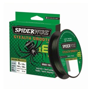 Spiderwire Šnúra Stealth Smooth x8 0,06mm 150m Zelená