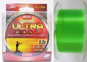 Asso Ultra Cast 300m 0,26mm fluo zelená