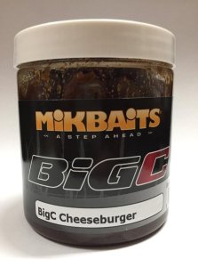 MikBaits Big Boilies v dipe BigC Cheeseburger 16mm 250ml