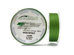 Mistrall Shiro 150m 0,15mm f.zelená