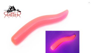 Ratterbaits Trout Dead Worm Syr Pink Glow