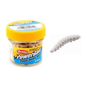 Berkley PowerBait Honey Worm 2.5cm Natural 55ks