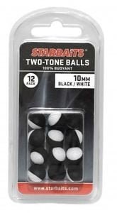 Starbaits Two tones balls 10mm cier./biela