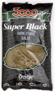 Sensas 3000 Super Black Salty Jazero 1kg