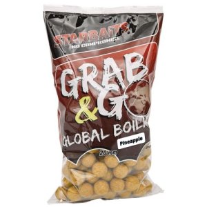 Starbaits Boilies Grab & Go Global Ananás 1kg 20 mm