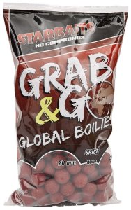 Starbaits Boilies Grab & Go Global Korenie 1kg 14 mm