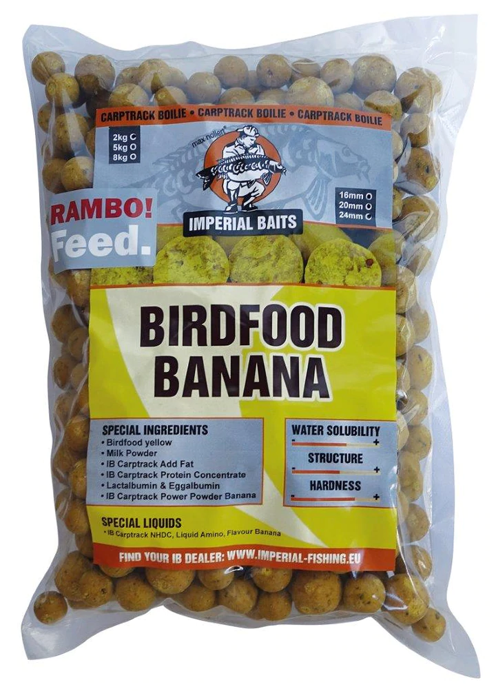 Imperial Baits Boilies Rambo Feed Banana 2kg mix