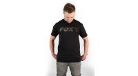 Fox Black Camo Raglan T Shirt vel.XXXL