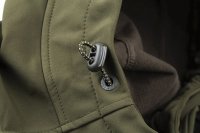 Fox Collection Green Silver  Shell Hoodie XXL