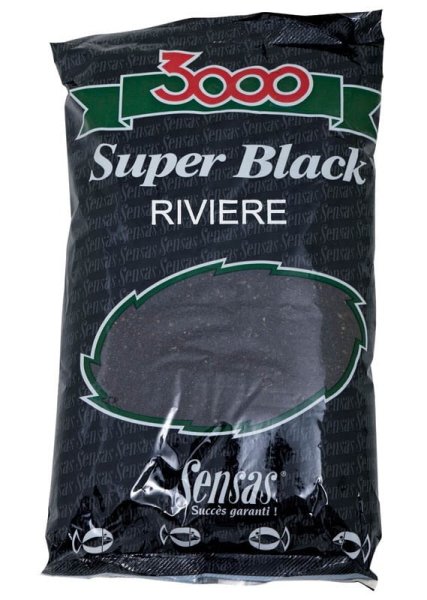 Sensas 3000 Super Black Rieka 1kg