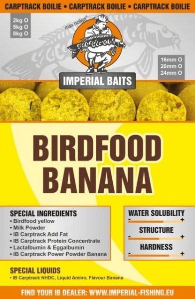 Imperial Baits Boilies Birdfood Banana 24mm 2kg
