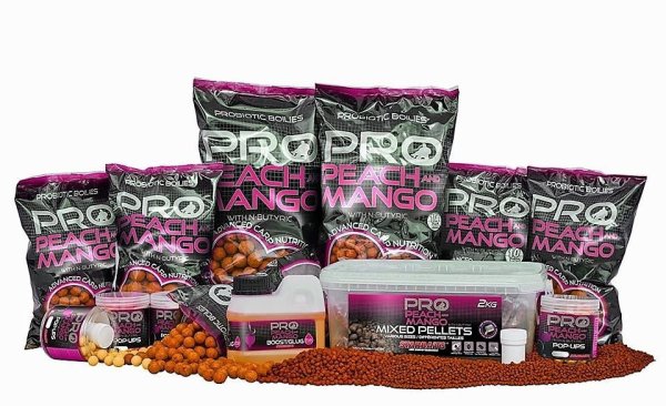 Starbaits Pop Up Probiotic Peach Mango 14mm 60 g
